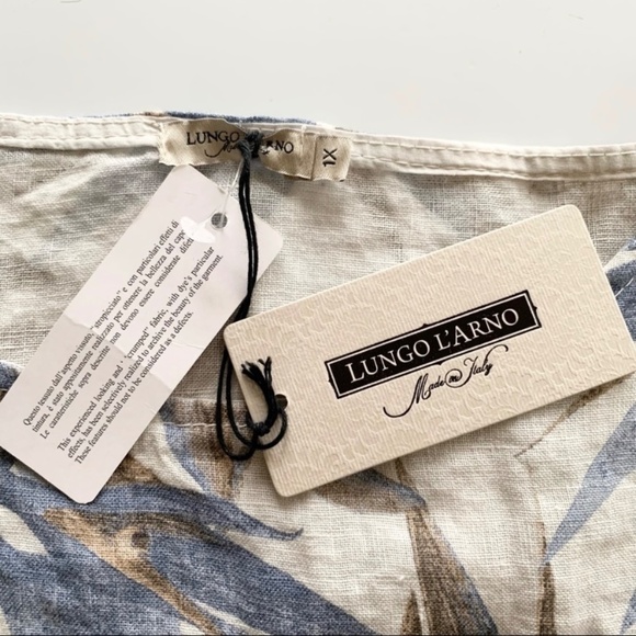 Lungo L’arno dress 1X linen new - Picture 2 of 9